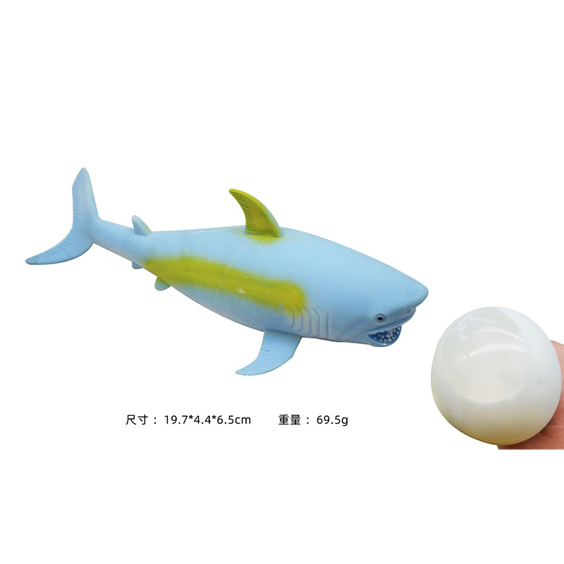 TPR Squeezable Shark