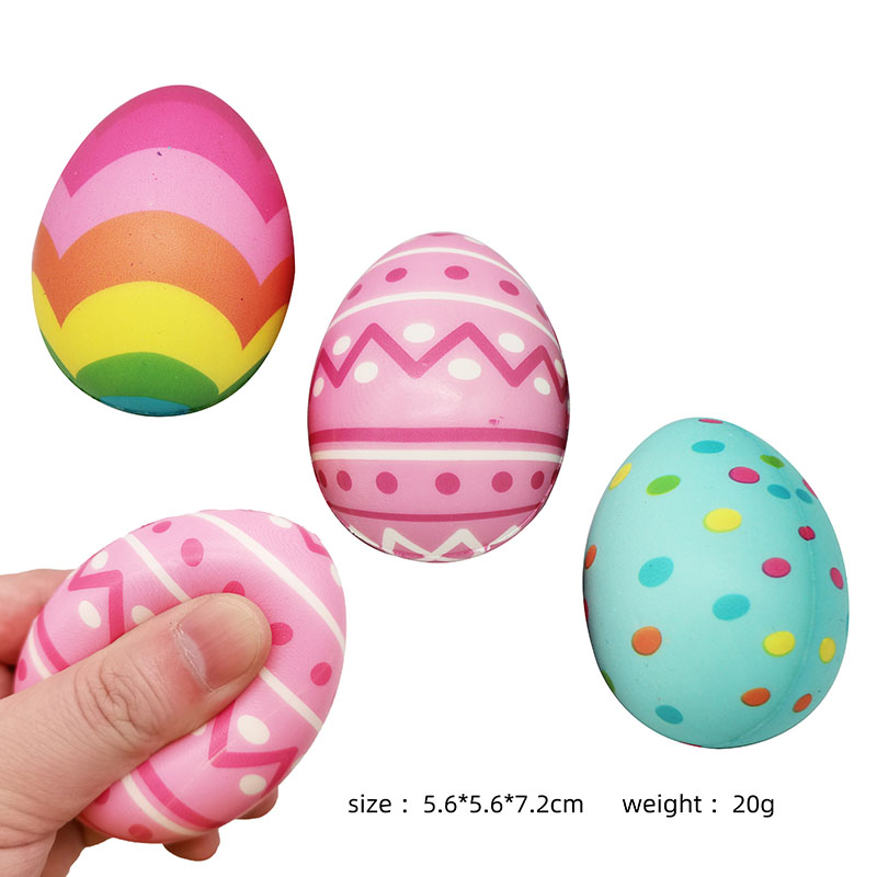 PU Pinch Colorful Eggs