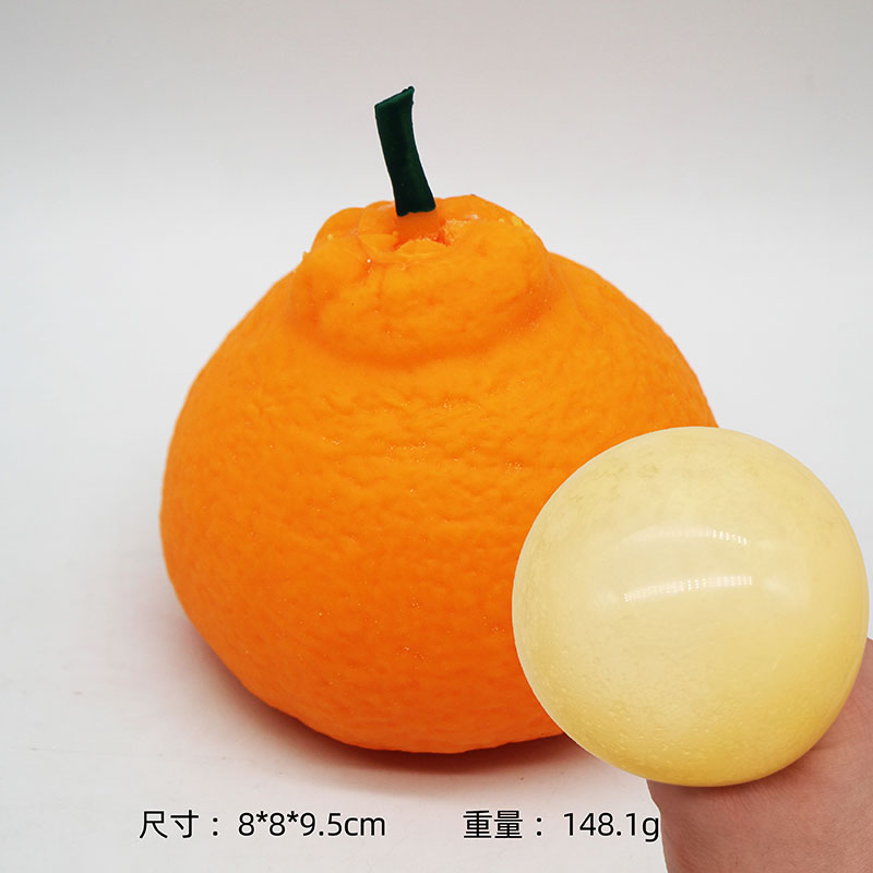 TPR Squeeze Orange Stress Ball