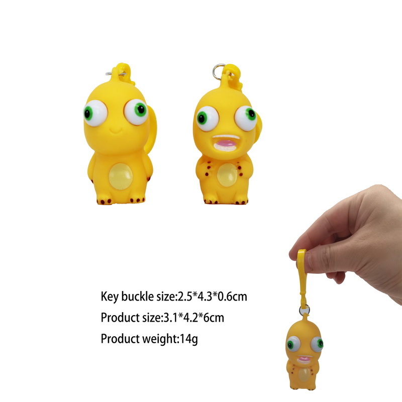 Fashion Yellow Cute Dinosaur Pendant