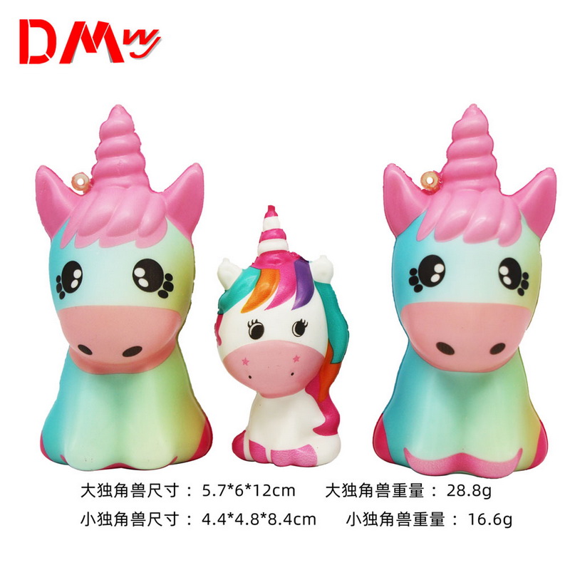 PU Slow Recovery Unicorn Toys Decompression