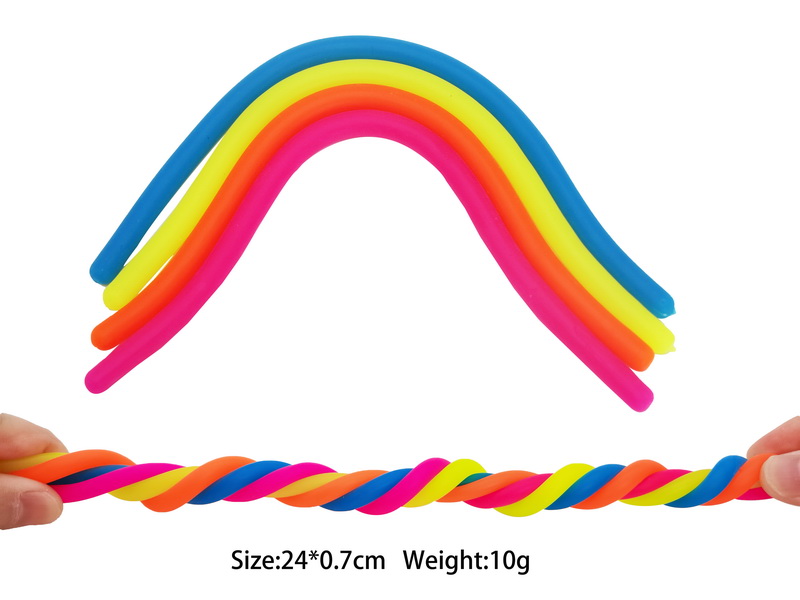 Colorful Stretchable Noodles