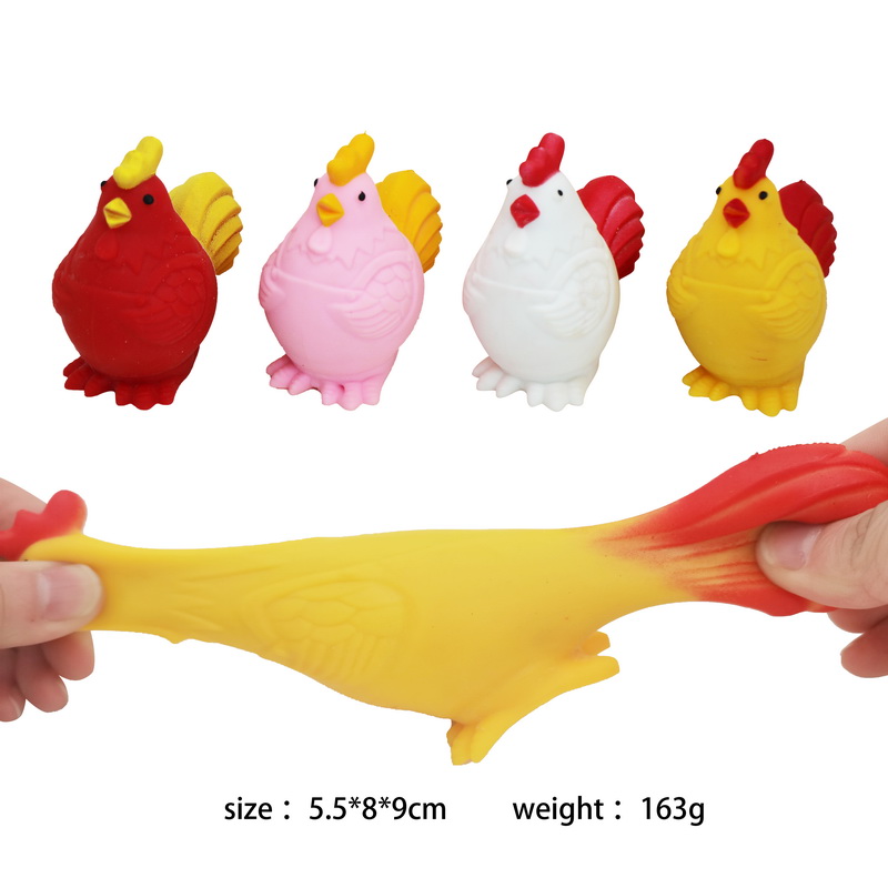 TPR Stretchy Chicken with 4 Styles