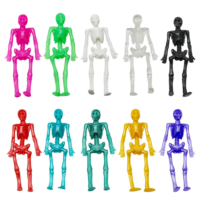 TPR Flexible Multicolored Skeleton