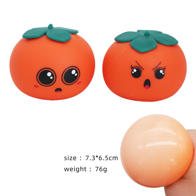 Squeeze Tomato with Cute Face